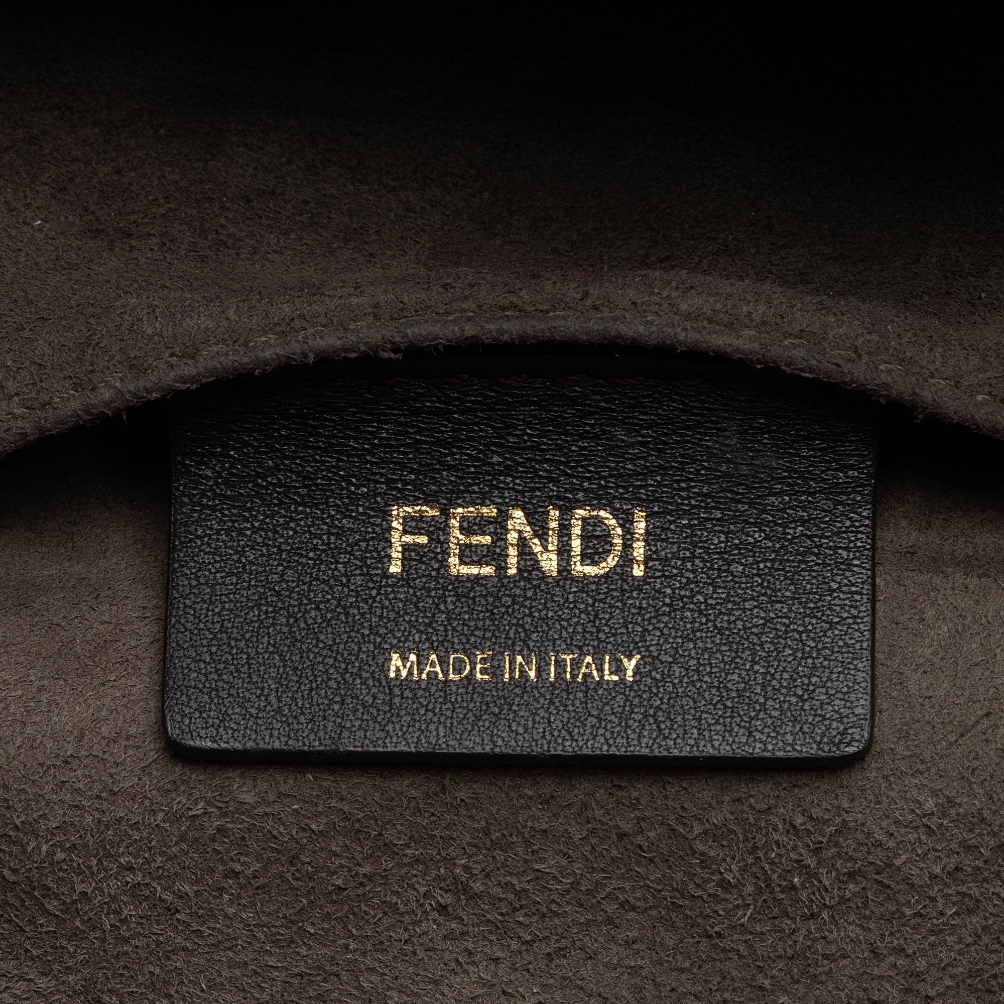 Fendi FF Spalmati 1974 Double F Mini Shoulder Bag (SHF-dtq1XP)