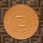 Fendi FF Spalmati Vetrificato Shopper Tote (SHF-23631)