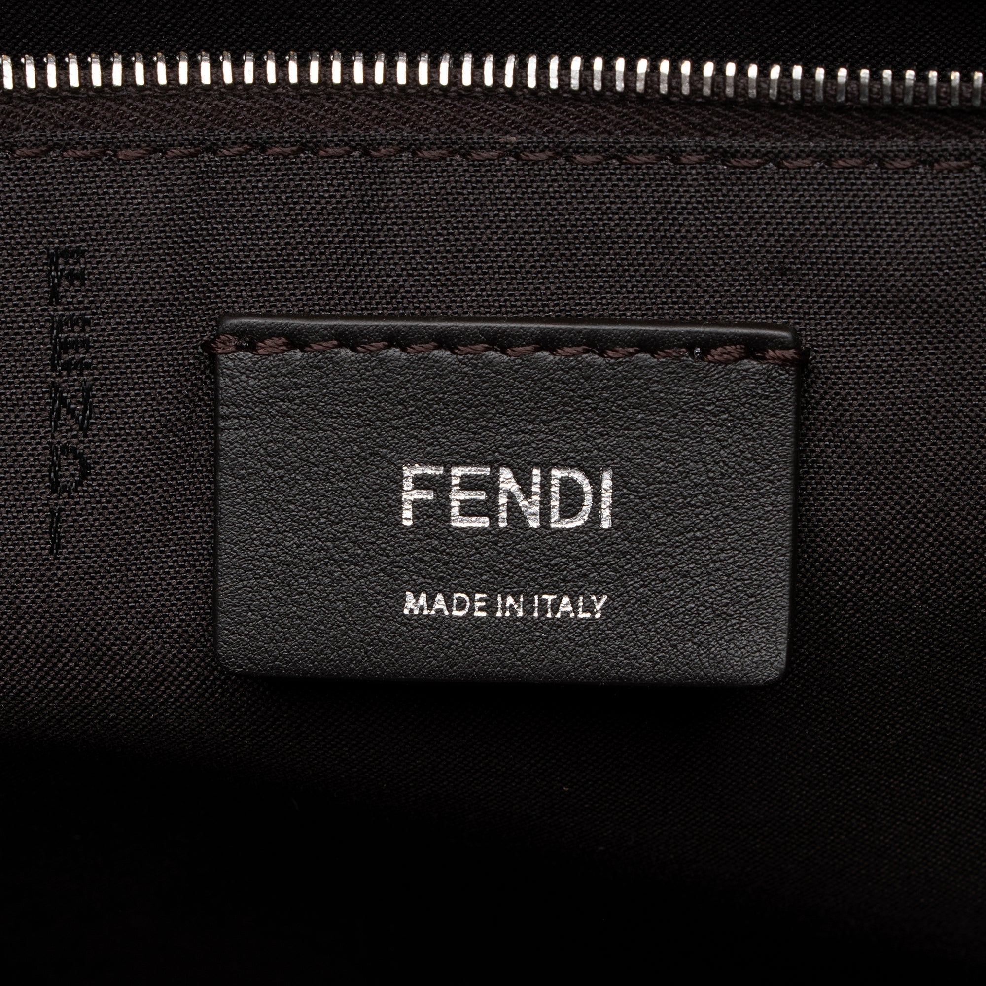 Fendi FF Spalmati Vetrificato Shopper Tote (SHF-23631)