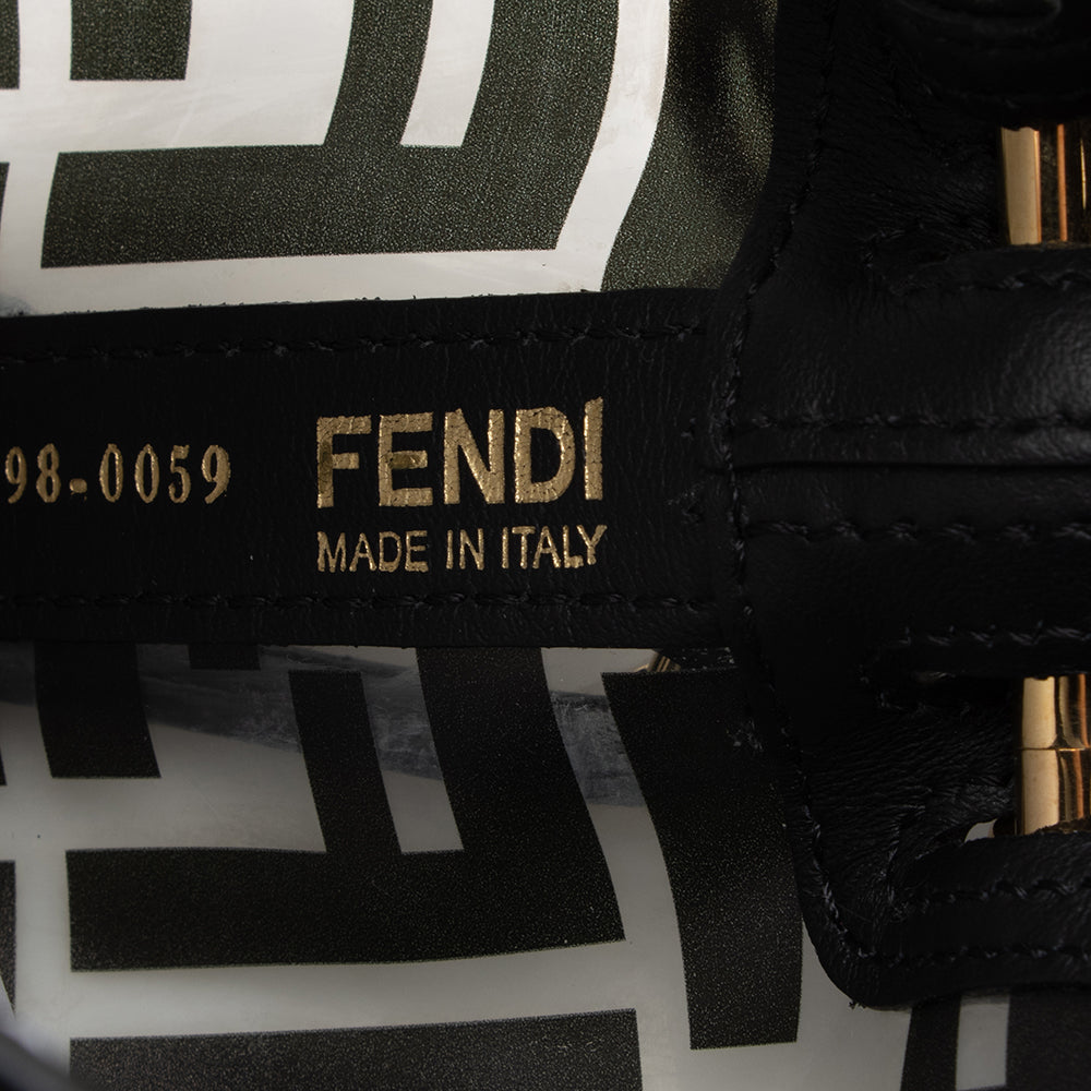 Fendi FF Translucent Mon Tresor Mini Bucket Bag (SHF-17082)