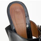 FENDI FF ZUCCA WEDGE HEEL SANDALS