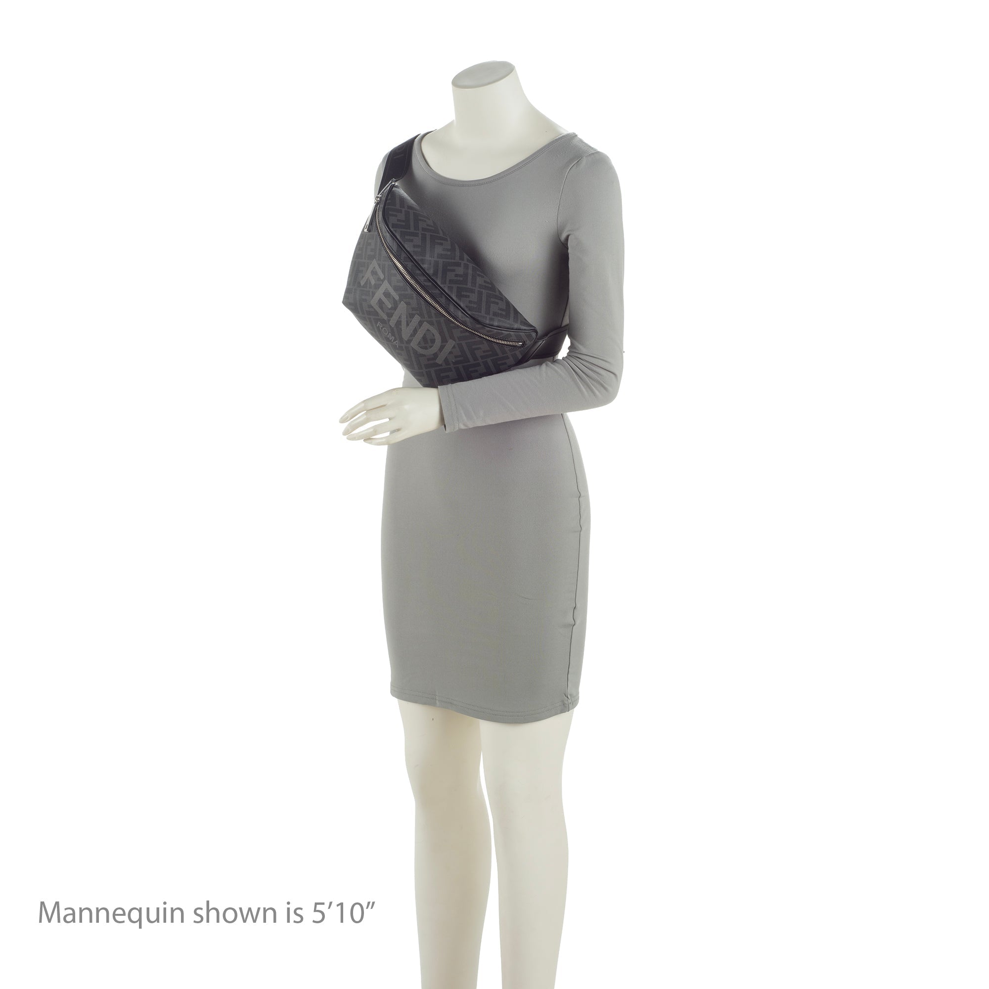 Fendi Coated Canvas FF Belt Bag (SHF-AeWxPp)