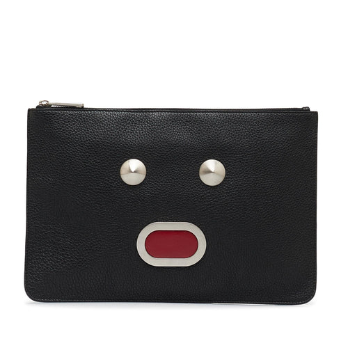 Fendi Faces Zip Clutch (SHG-s4AsdX)