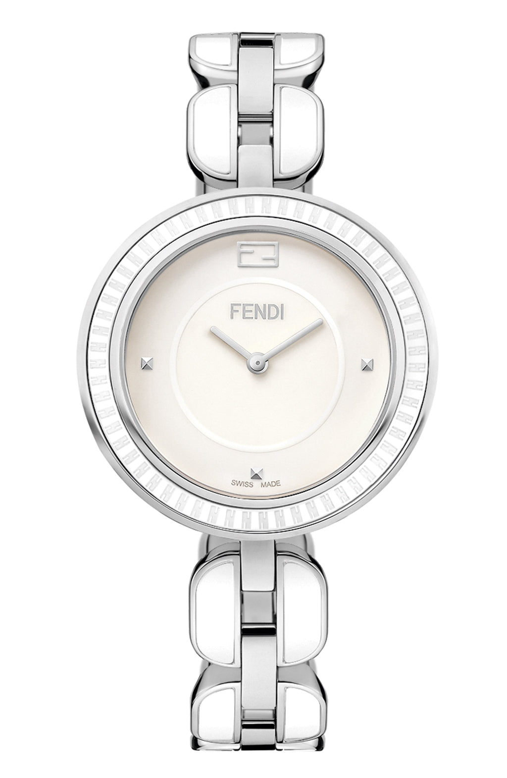 FENDI My Way 36 MM White Dial Ladies Watch