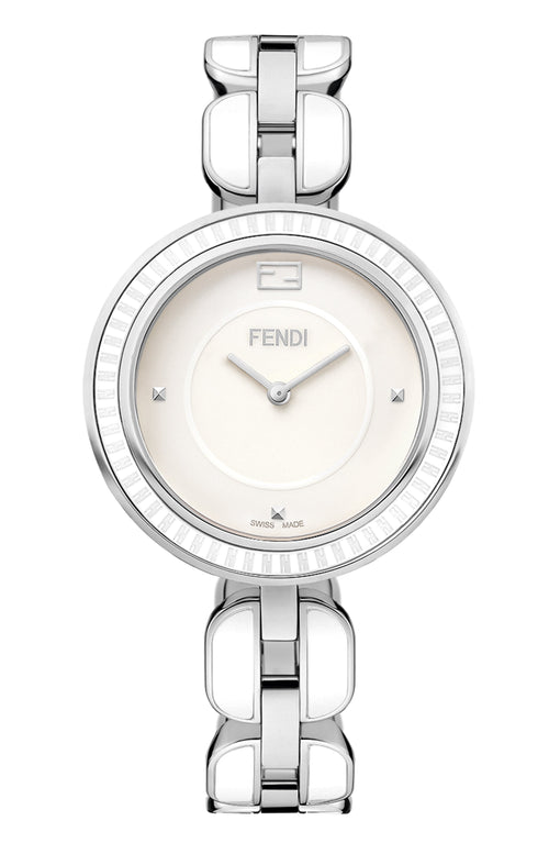 FENDI My Way 36 MM White Dial Ladies Watch