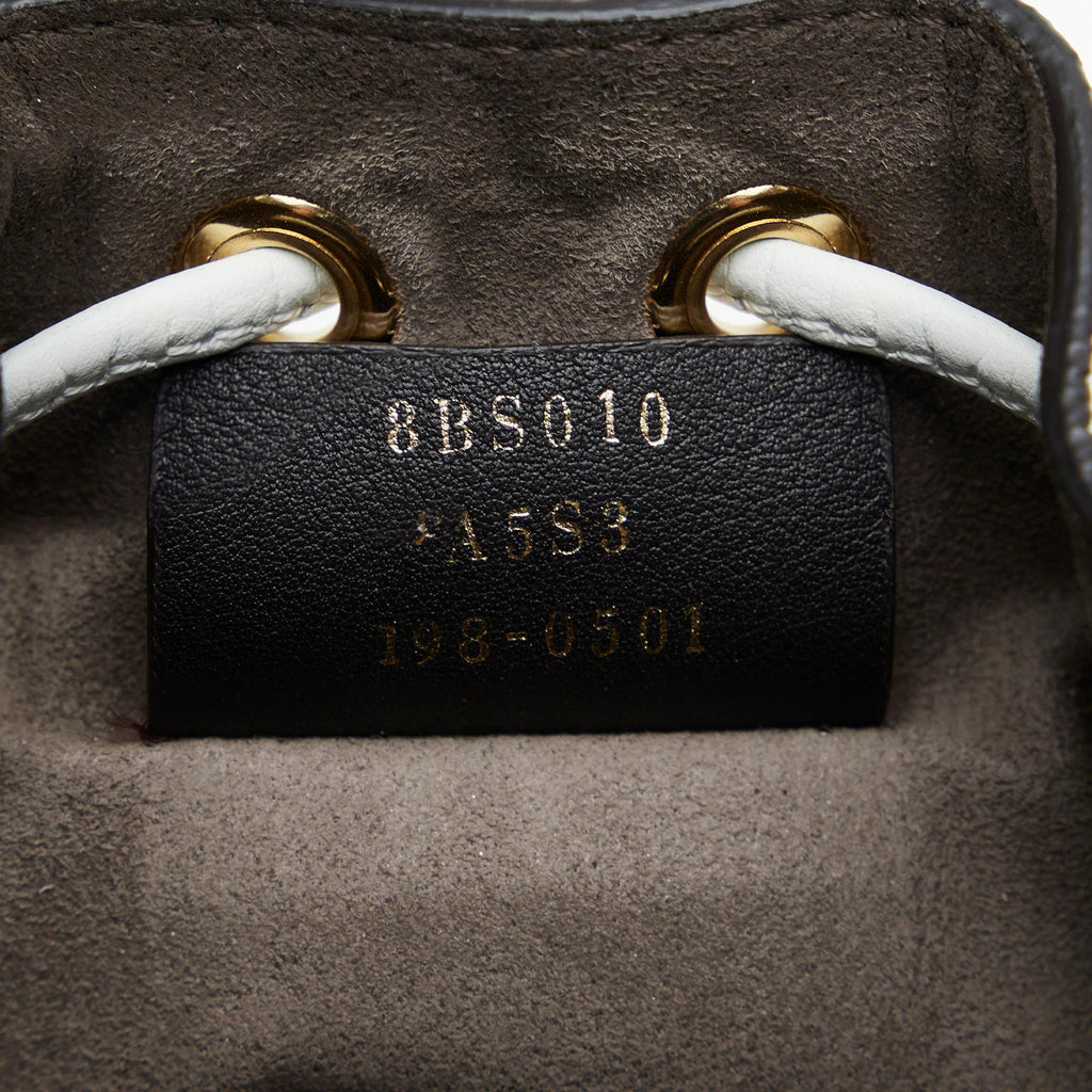 Fendi Fendi X Fila Mania Mini Mon Tresor Bucket Bag (SHG-3HLho5)