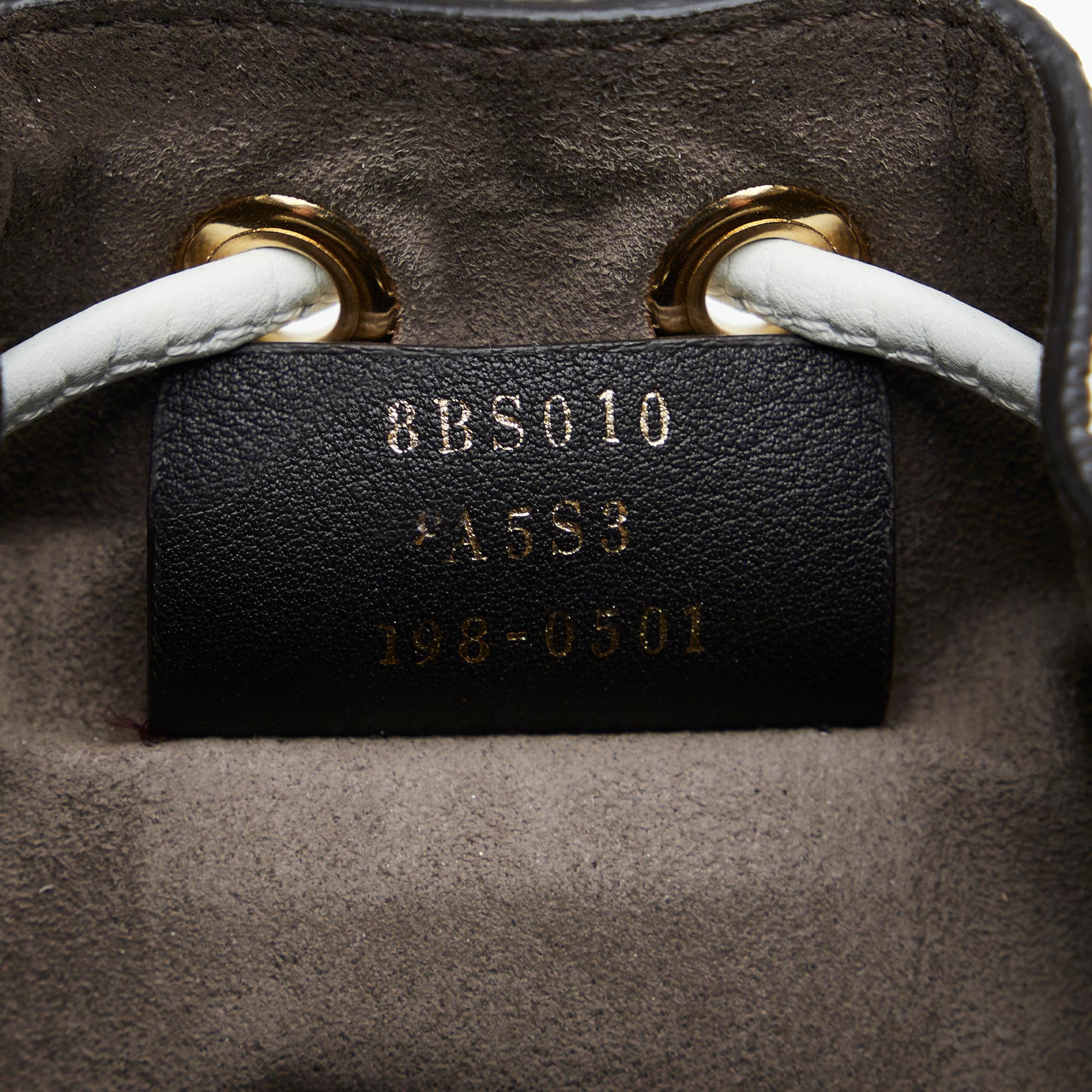 Fendi Fendi X Fila Mania Mini Mon Tresor Bucket Bag (SHG-3HLho5)