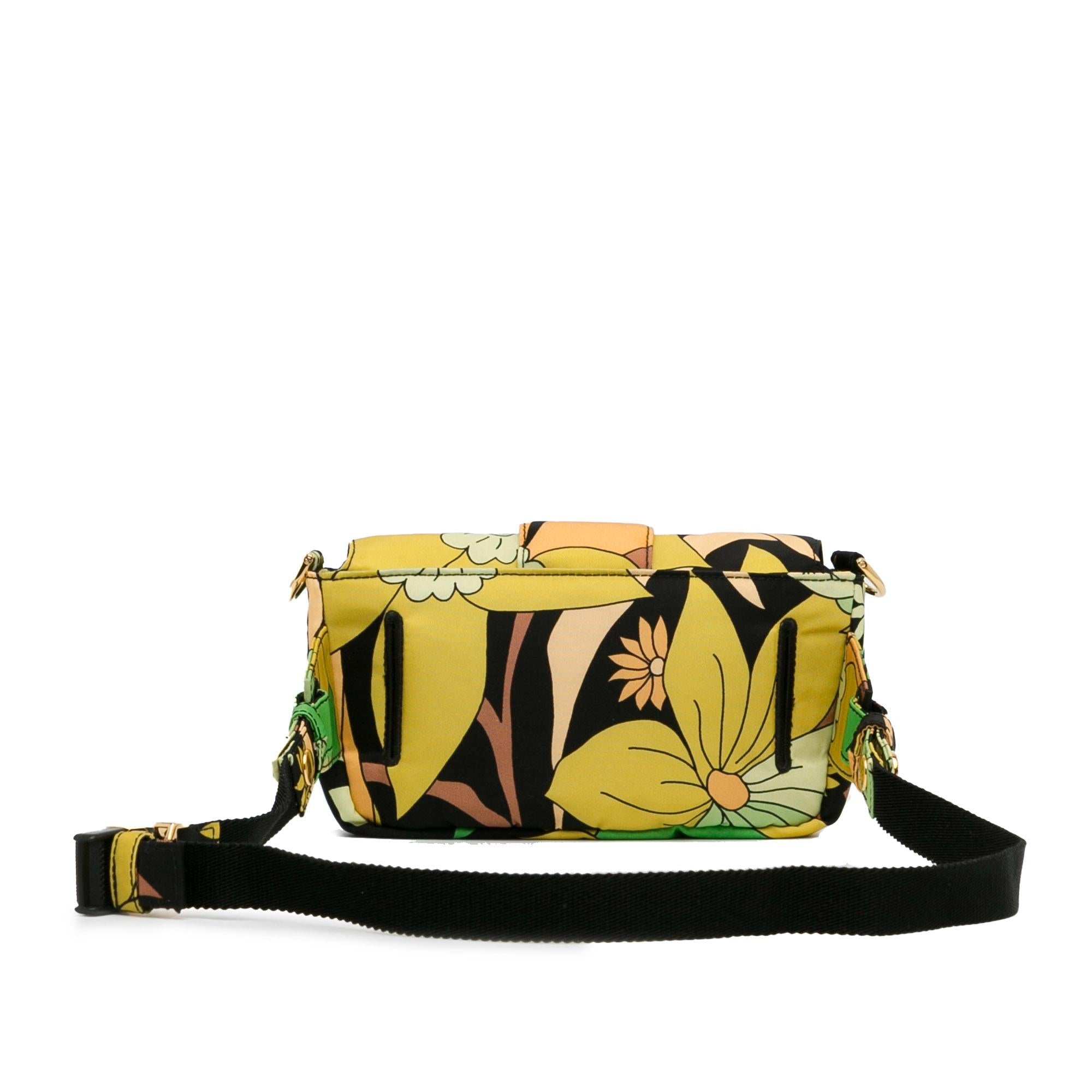 Fendi Floral Convertible Baguette (SHG-UXfXrw)