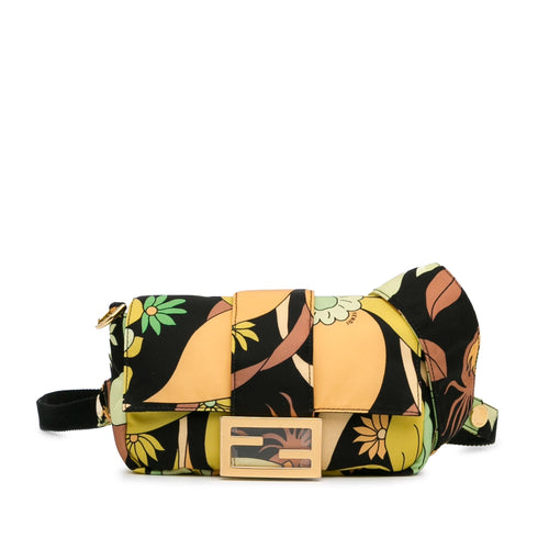 Fendi Floral Convertible Baguette (SHG-UXfXrw)