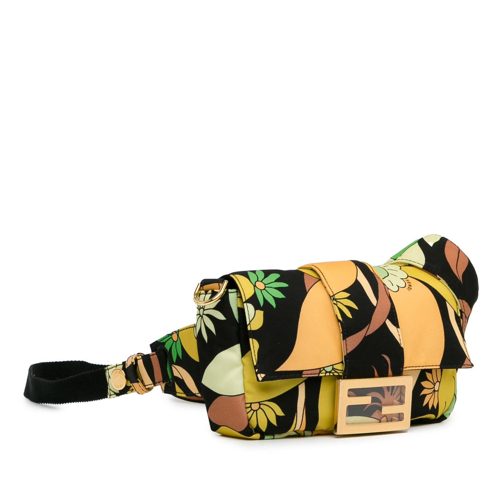 Fendi Floral Convertible Baguette (SHG-UXfXrw)