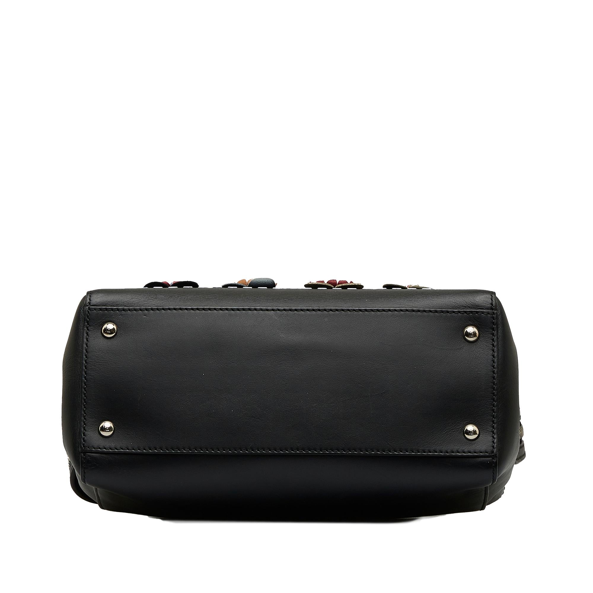 Fendi Flowerland DotCom Satchel (SHG-VgugWn)
