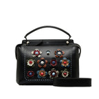 Fendi Flowerland DotCom Satchel (SHG-VgugWn)