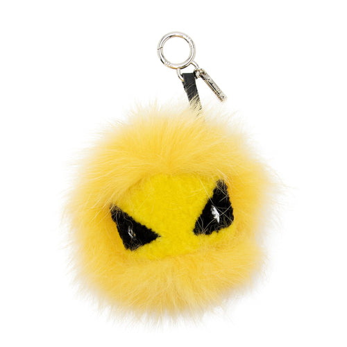 Fendi Fur Tria Eye Bag Charm (SHF-16291)