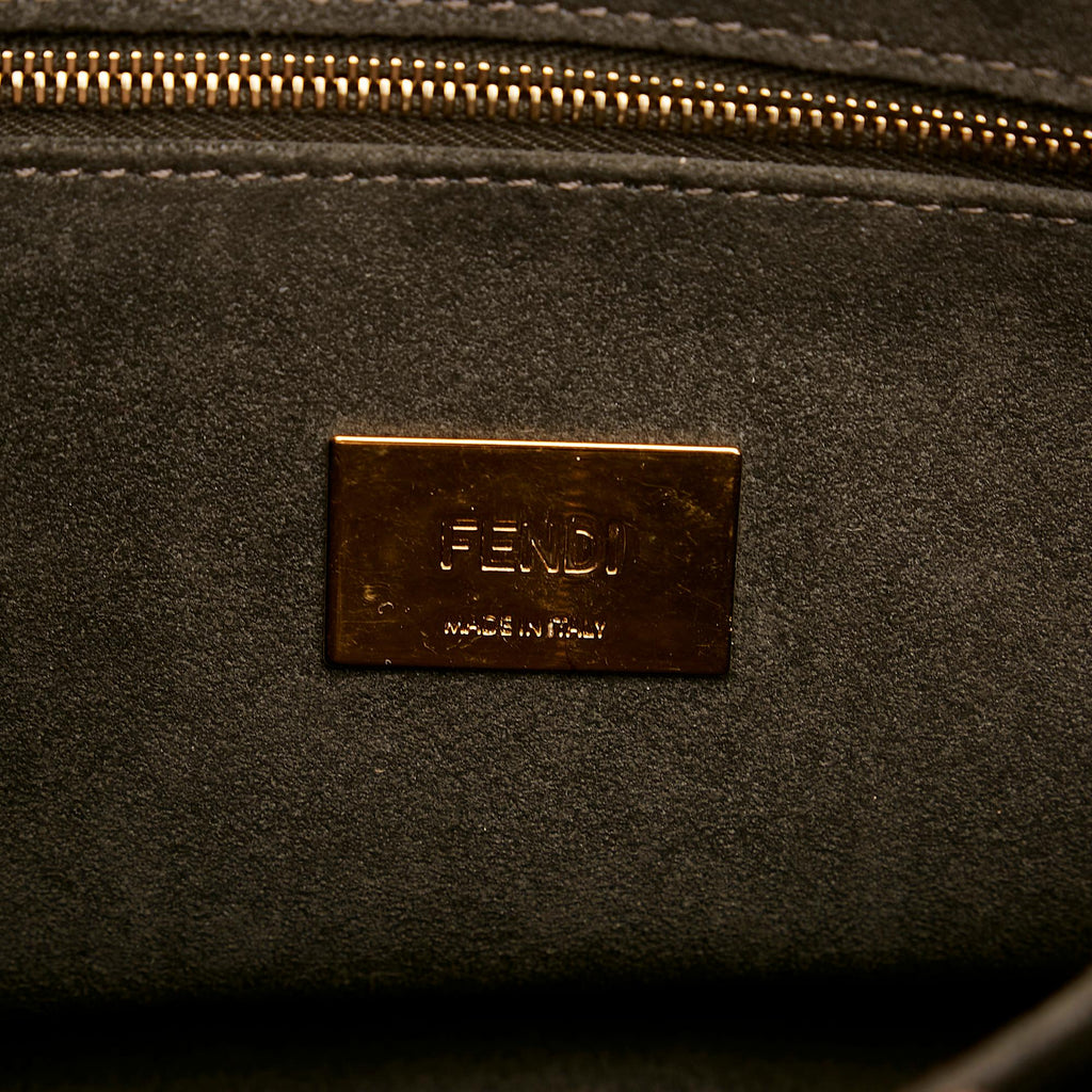 Fendi Gloria Leather Satchel (SHG-4HlvPV)