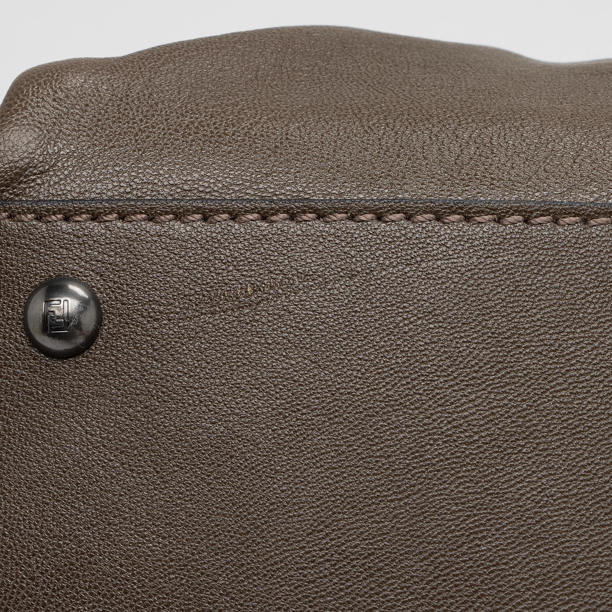 Fendi Goatskin Peekaboo Large Satchel - FINAL SALE (SHF-EF9skv)