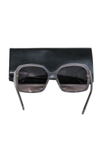 Fendi - Grey Oversized Square Sunglasses w/ Ombre Lenses