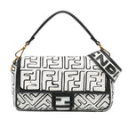 Fendi Joshua Vides California Sky Medium Embossed Baguette Satchel (SHG-RIAO8l)