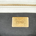 Fendi Joshua Vides California Sky Medium Embossed Baguette Satchel (SHG-RIAO8l)
