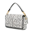 Fendi Joshua Vides California Sky Medium Embossed Baguette Satchel (SHG-RIAO8l)