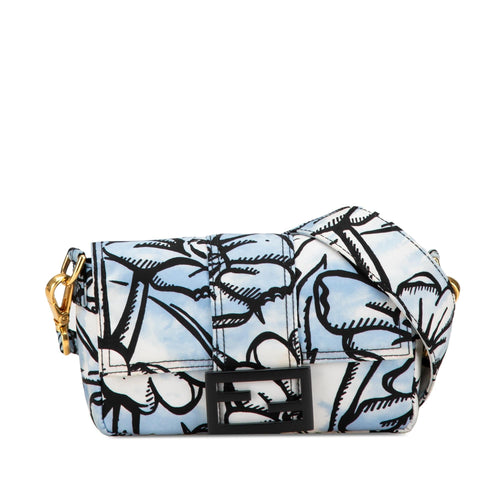 Fendi Joshua Vides Mini Nylon Convertible Baguette Crossbody (SHG-bNo5qn)