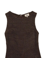 Fendi Knitted Maxi Dress Brown