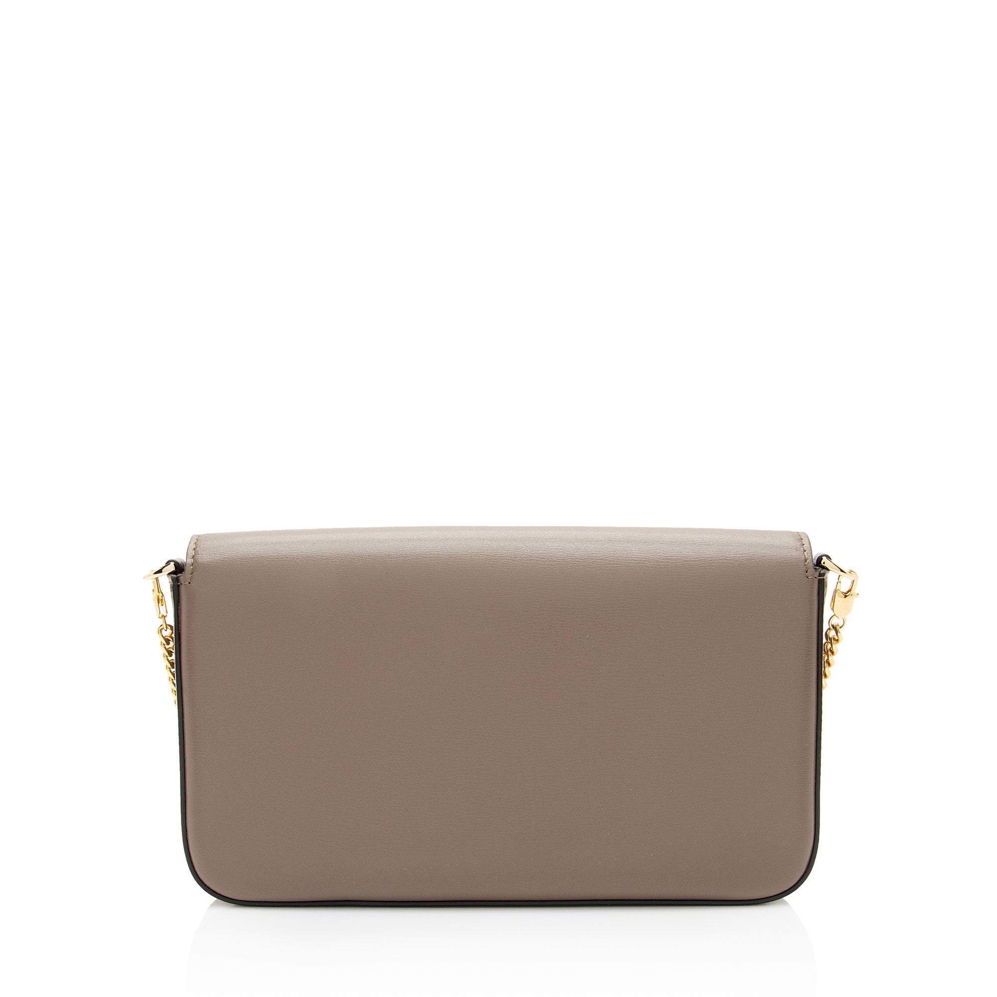 Fendi Lambskin Baguette Wallet on Chain (SHF-Jcp7JZ)