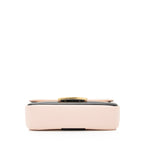 Fendi Lambskin Bi Color Baguette Mini Chain Bag (SHF-23605)