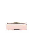 Fendi Lambskin Bi Color Baguette Mini Chain Bag (SHF-23605)