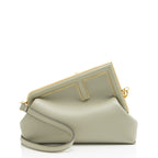 Fendi Lambskin Fendi First Medium Shoulder Bag (SHF-QzCApy)