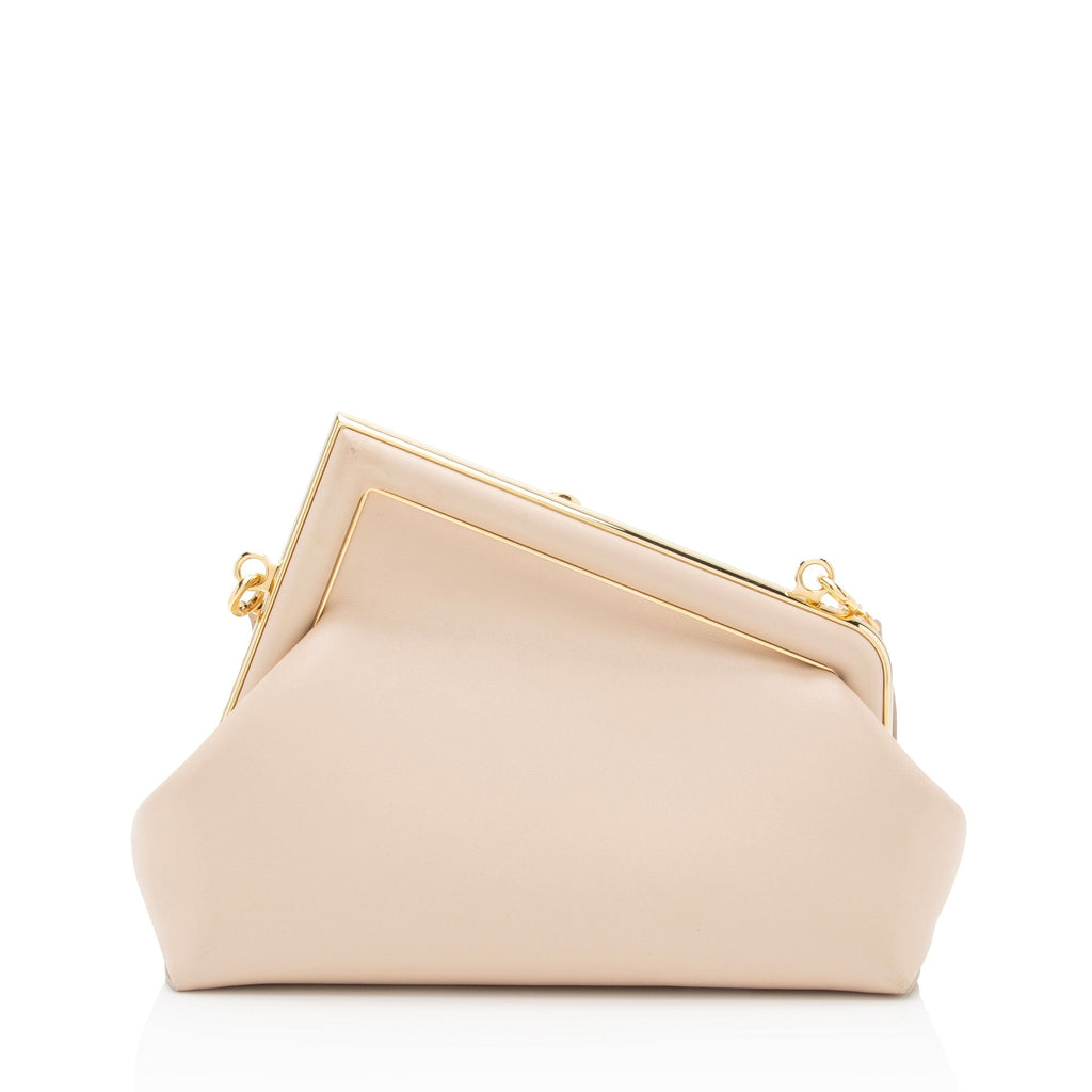 Fendi Lambskin Fendi First Small Shoulder Bag (SHF-bcP1k7)