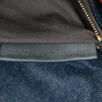 Fendi Large Denim Baguette Satchel (SHG-0IShmW)