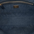 Fendi Large Denim Baguette Satchel (SHG-0IShmW)