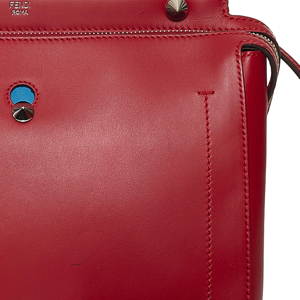 Fendi Large DotCom Leather Satchel (SHG-eJmOzi)