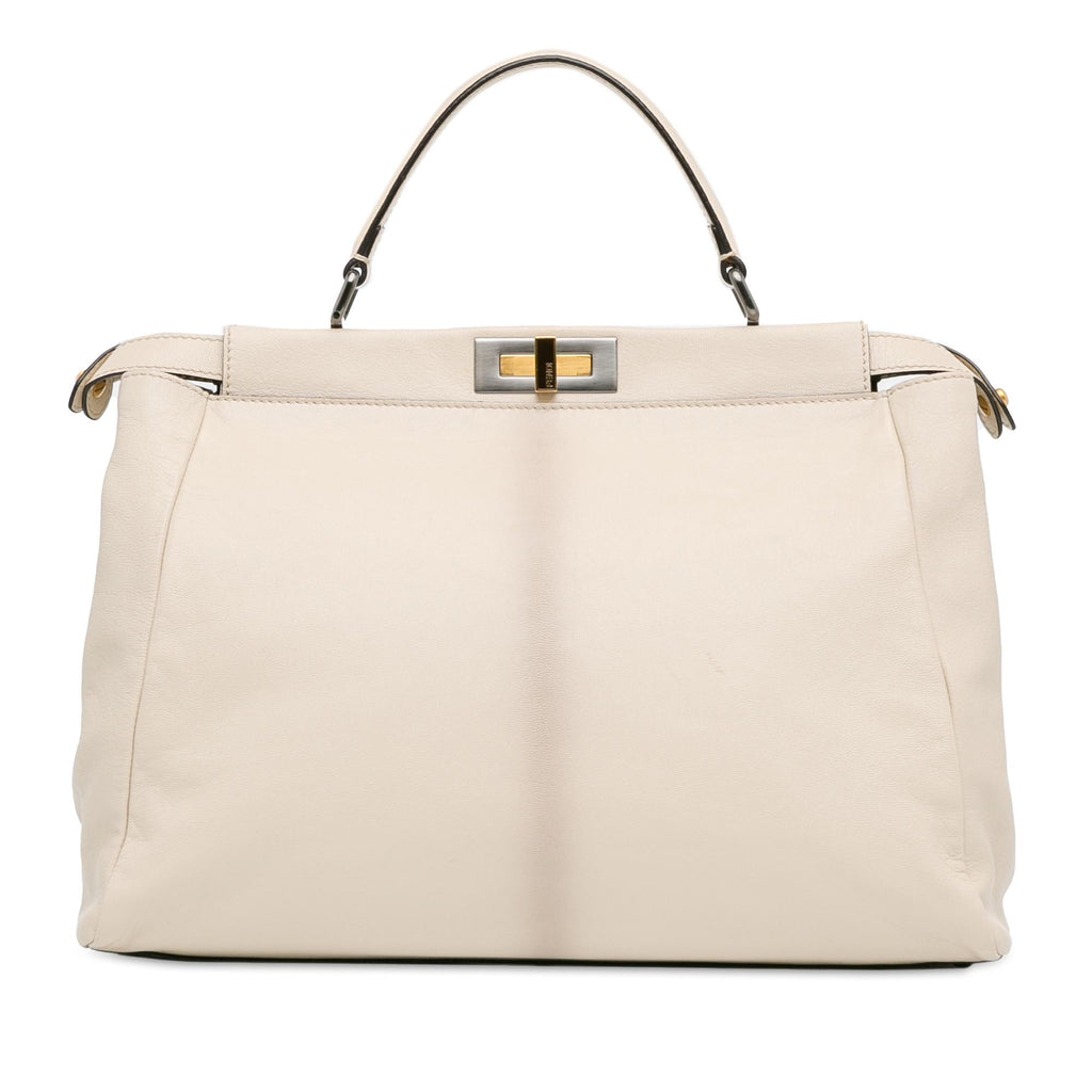 Fendi Large Leather Peekaboo (SHG-h04U5U)