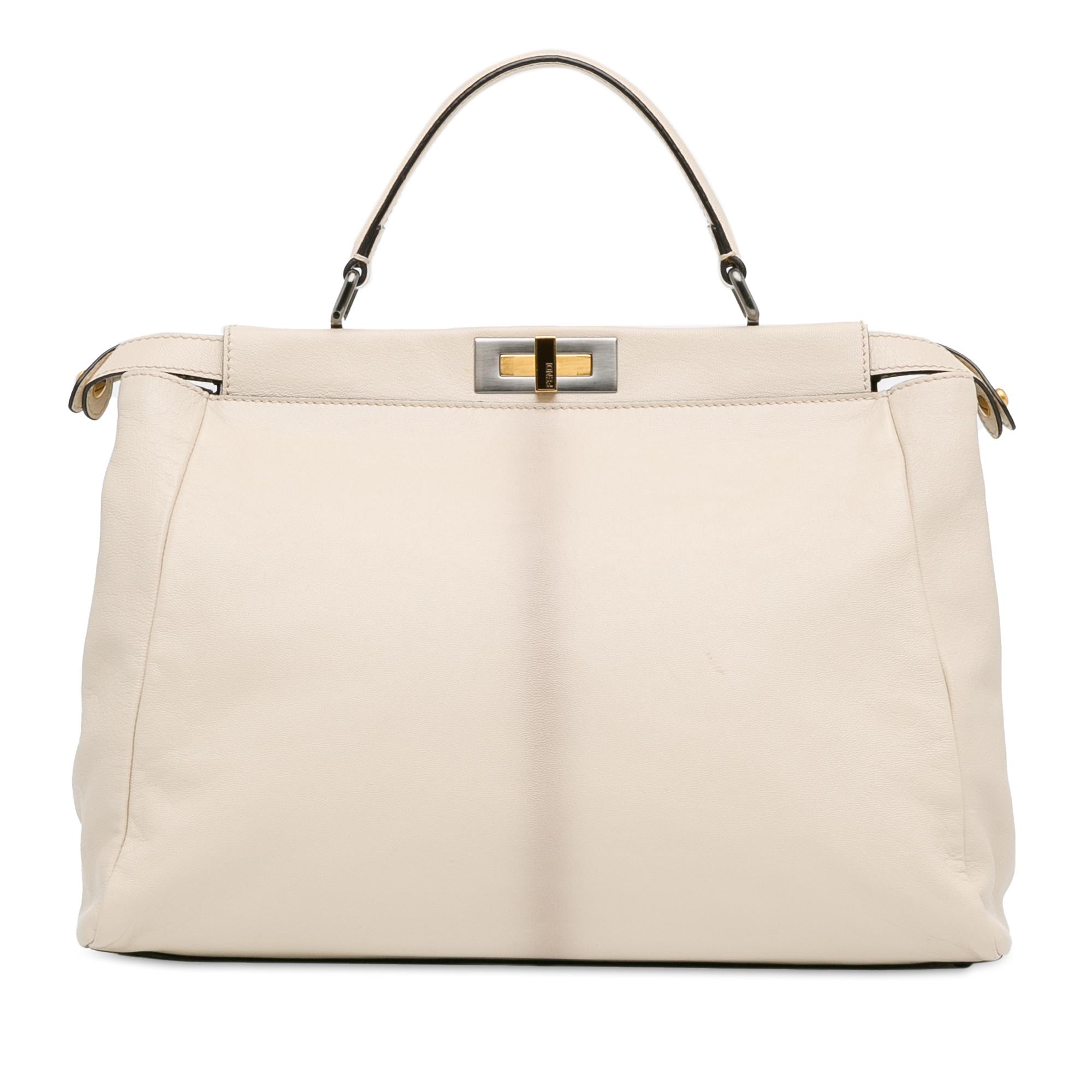 Fendi Large Leather Peekaboo (SHG-h04U5U)