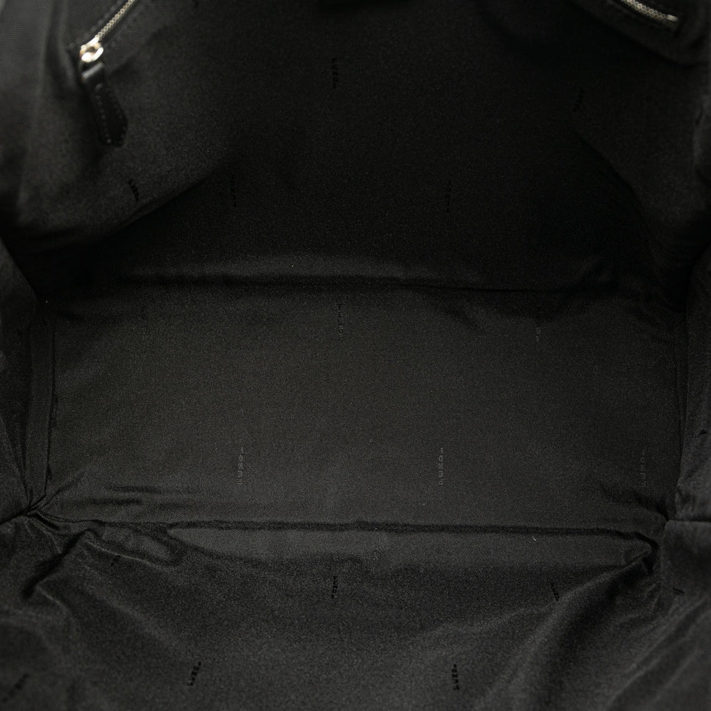 Fendi Large Nylon Fendi Faces Tote