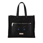 Fendi Large Nylon Fendi Faces Tote