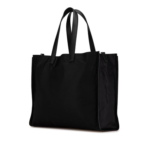 Fendi Large Nylon Fendi Faces Tote