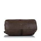 Fendi Large Peekaboo Leather Satchel (SHG-28817)