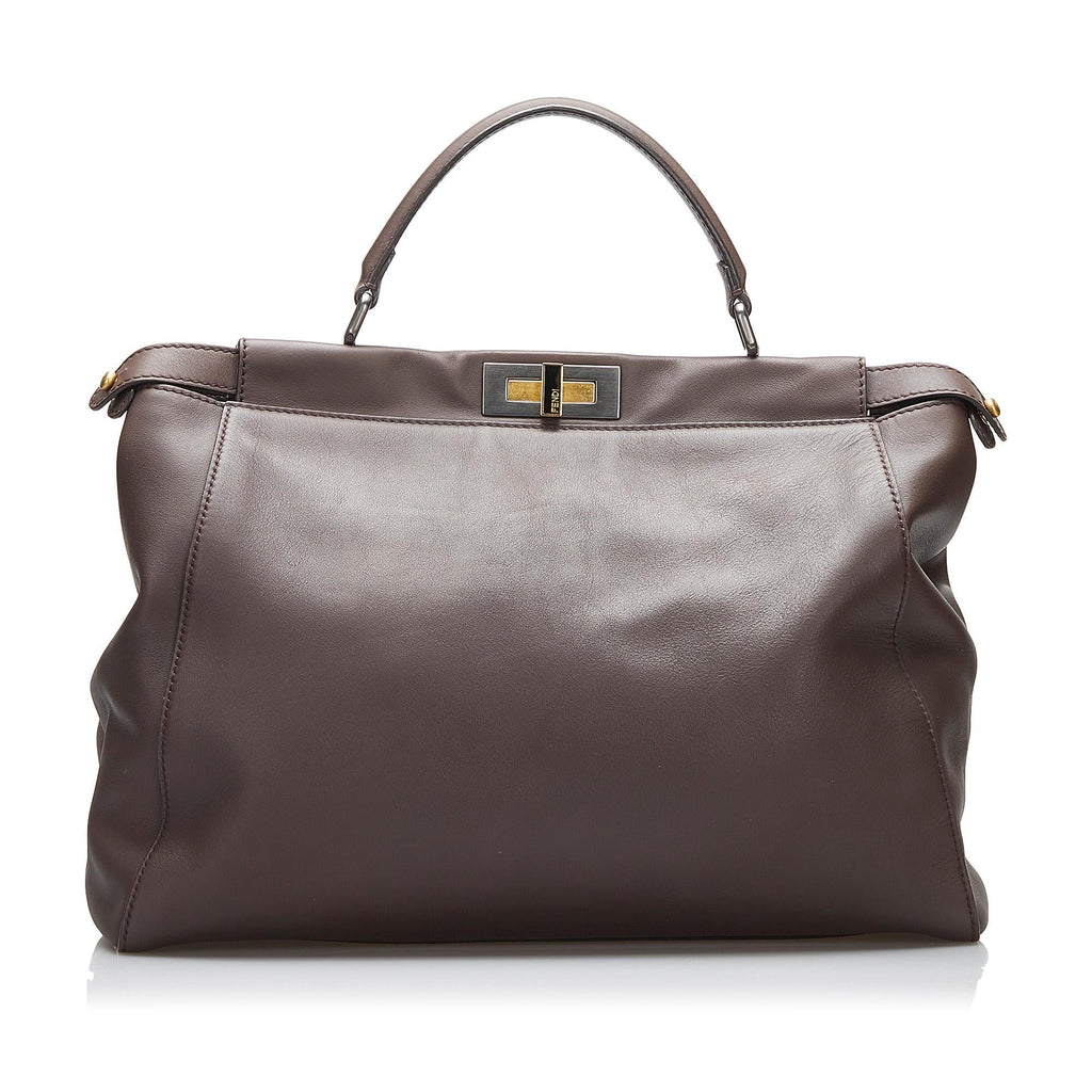 Fendi Large Peekaboo Satchel (SHG-ImdwIe)
