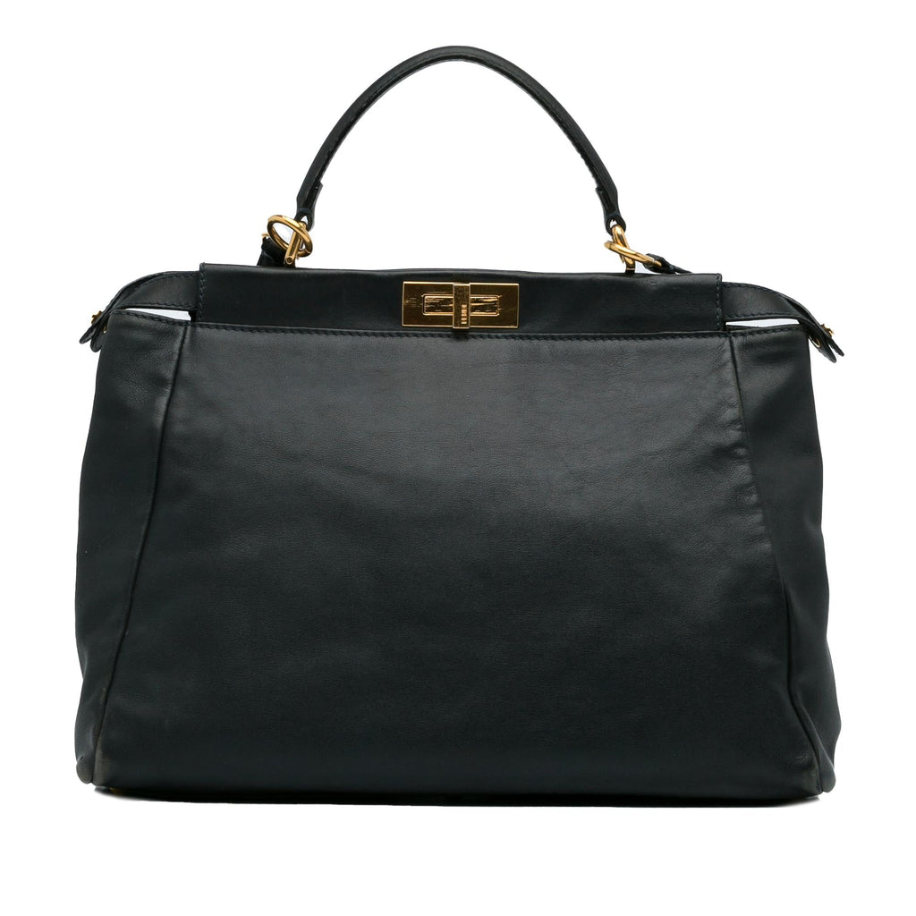 Fendi Large Peekaboo Satchel (SHG-yEKeJS)