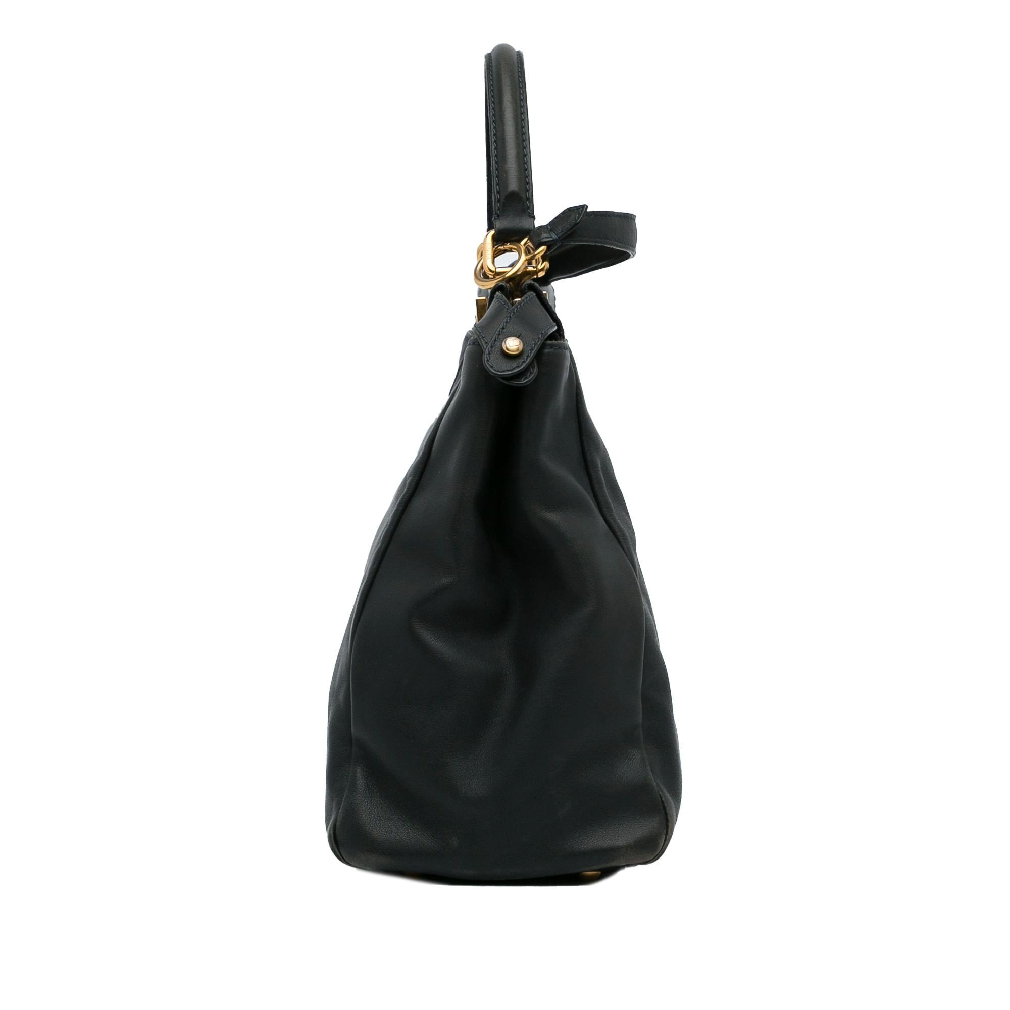 Fendi Large Peekaboo Satchel (SHG-yEKeJS)
