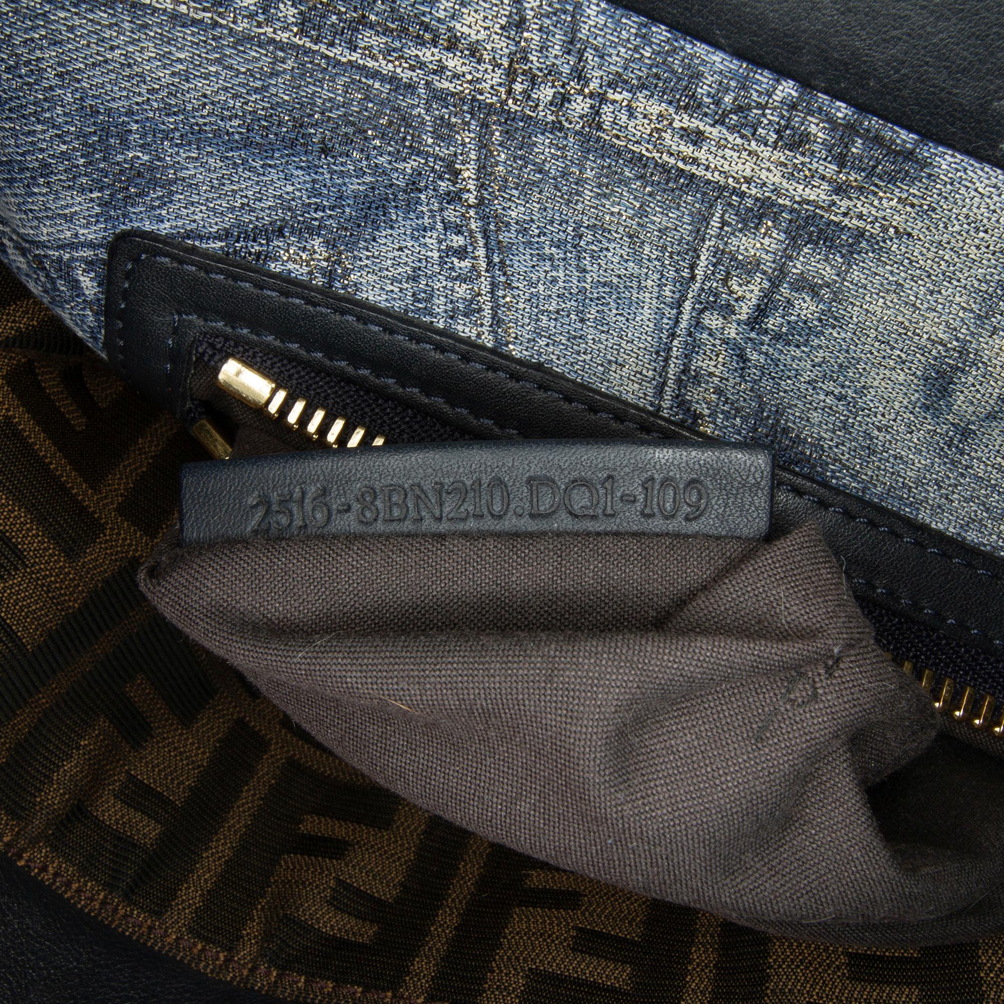Fendi Large Peekaboo Satchel (SHG-yEKeJS)