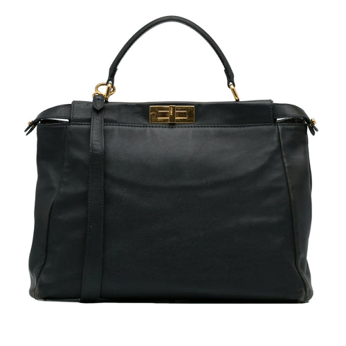Fendi Large Peekaboo Satchel (SHG-yEKeJS)
