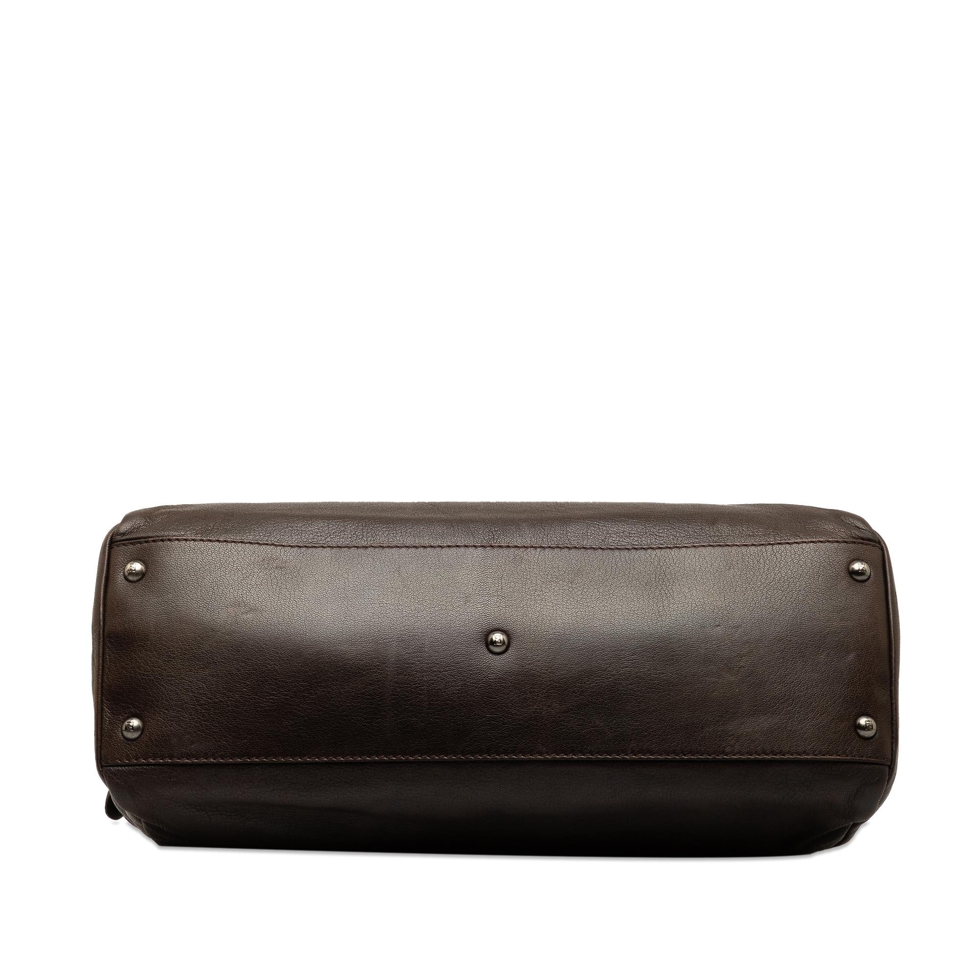 Fendi Large Peekaboo Satchel (SHG-cYT7Bd)