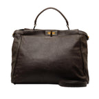 Fendi Large Peekaboo Satchel (SHG-cYT7Bd)