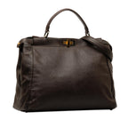Fendi Large Peekaboo Satchel (SHG-cYT7Bd)