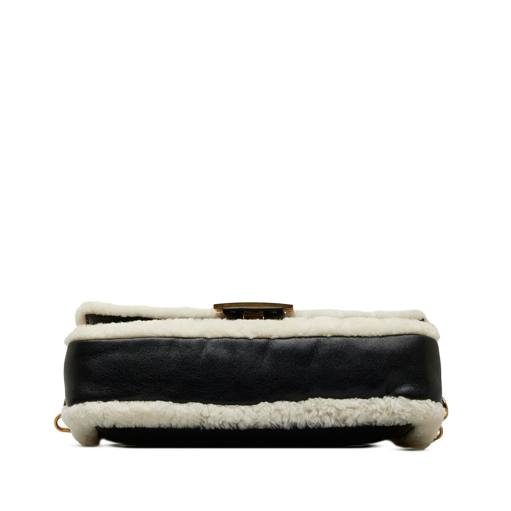 Fendi Large Shearling Baguette (SHG-Rdq63a)