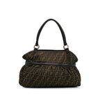 Fendi Large Zucca Canvas Chef Shoulder Bag (SHG-fxpyVR)