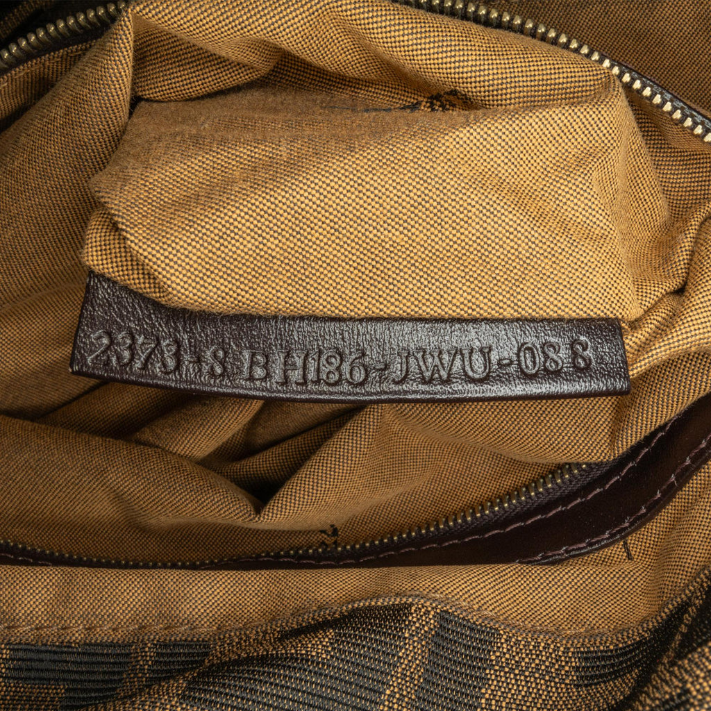 Fendi Large Zucca Canvas Chef Shoulder Bag (SHG-fxpyVR)